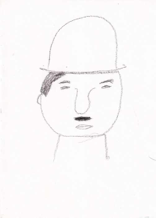 Charlie Chaplin, Bleistift