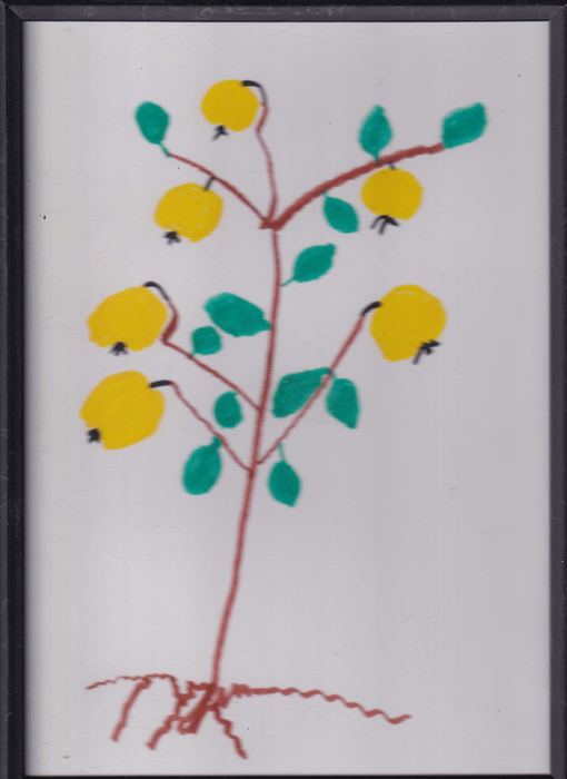 Baum mit gelben Früchten